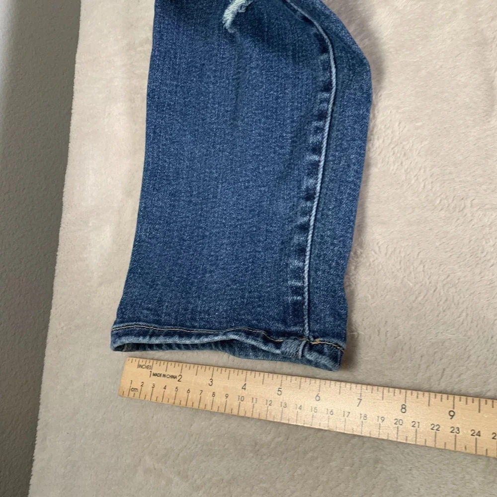 Judy Blue‎ Jeans Womens 15/32 Distressed Ripped Skinny Denim Mid Rise JB8220